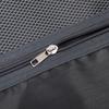14"/19" 2-Piece ABS Spinner Suitcase Set with Combination Lock & 14" Cosmetic Bag (Silver)