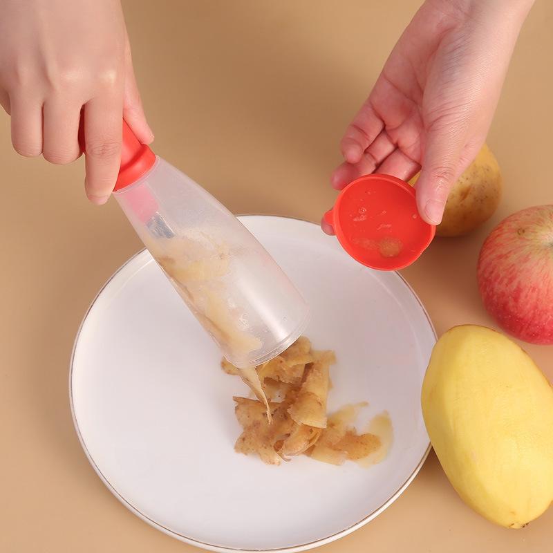Household Apple & Pear Peeler with Thin Skin Scraper