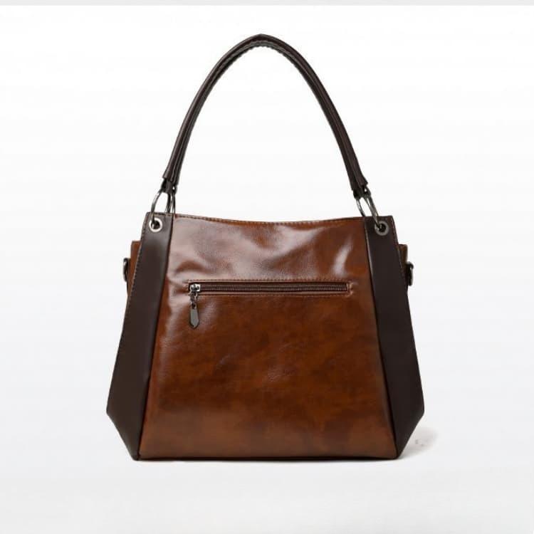 Duża torba typu tote, do noszenia w ręku, na ramię, vintage damska torba