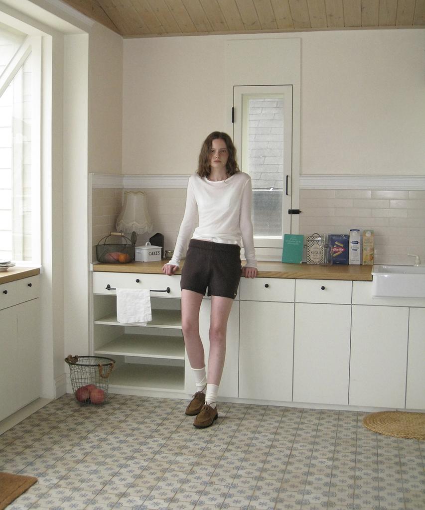 APPAREL ARCHIVE Fina Tencel Layered Tee - Ivory