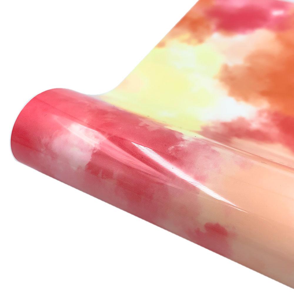50cmx100cm Multicolor TPU Heat Transfer Vinyl Film Heat Press Machine Iron On Tshirts HTV Printing Roll DIY Clothing Hats Decor