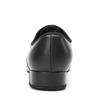 Niedriger Absatz Schwarzes Leder Herren Moderne Tanzschuhe Samba Salsa Tango Lateinamerikanischer Gesellschaftstanzschuh 2,5 cm Absatz Indoor