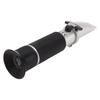 Handheld Refractometer 1.000 To 1.130 SG 0 To 32 Brix Sugar Alcohol Meter with Auto Temp