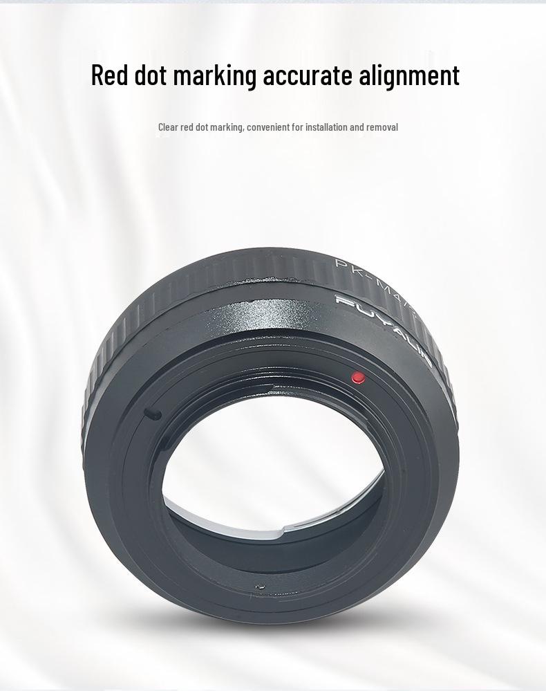 PK-M43 Lens Adapter for Pentax PK To Panasonic/Olympus M4/3 Cameras