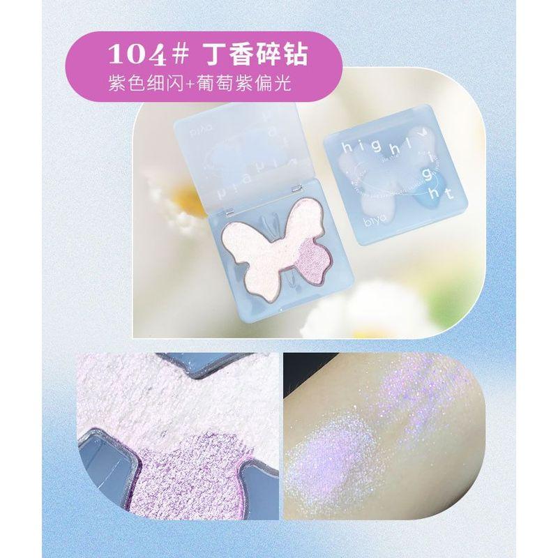 Biya - Duo Fantasy Butterfly Highlighter - 6 Colors