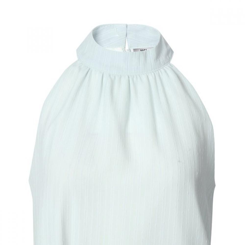 GGPX New York Halter Neck Chiffon Knot Mini Two Way Dress  Gq4op006f 