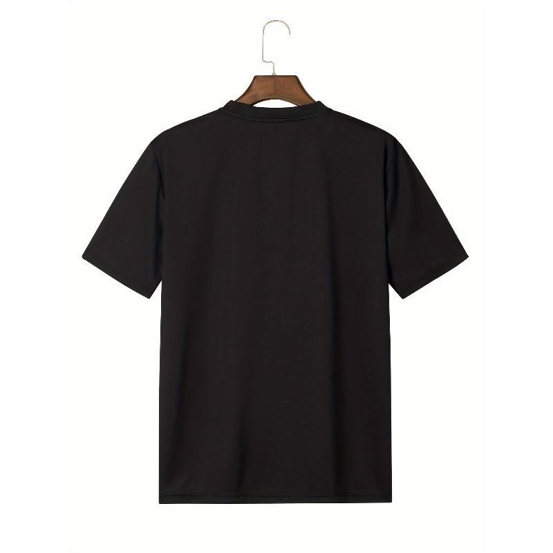 Summer New Fashion Street Casual Charm Badminton Print Comfortable Soft Round Neck T-Shirt