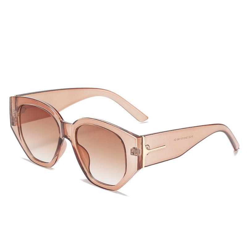 

JYL TS Sunglasses Large Cat Eye UV Street Women/9123 B-7560 персидский красный