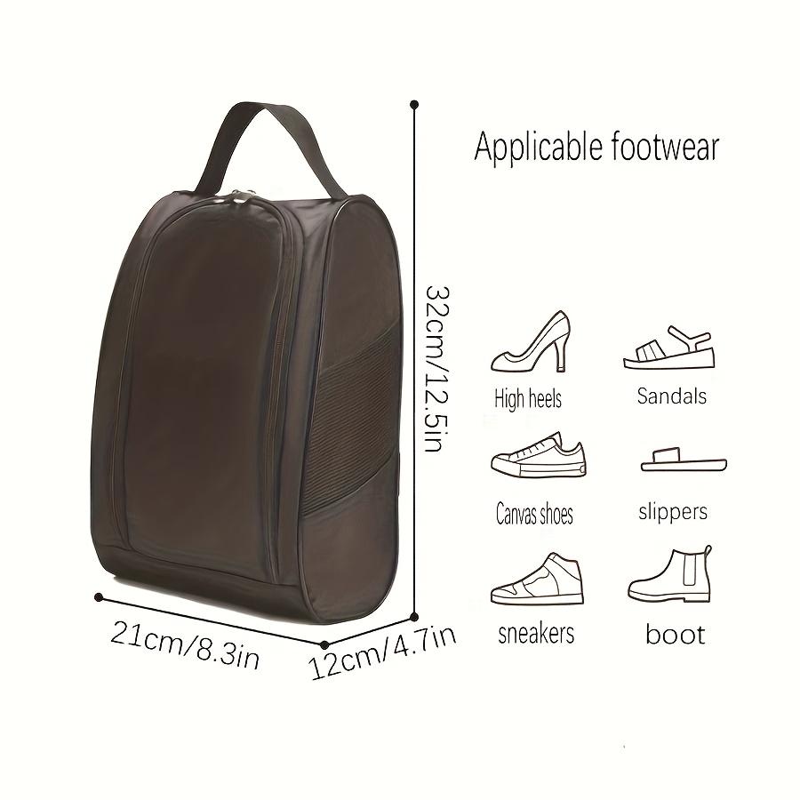 Premium Odor-Resistant Golf Shoe Bag - Breathable Mesh Travel Shoe Organizer for Men Women Ventilated Sports Shoe Storage