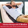 "Vibration Back Massage Mat with Heat, Back Massage Cushion Seat Massager for Chair with 5 Vibrating Modes for Home Office Use"