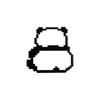4 Styles Funny Mosaic Panda Design Enamel Brooches For Women Girls Backpack Dress Bag Pins Accessories