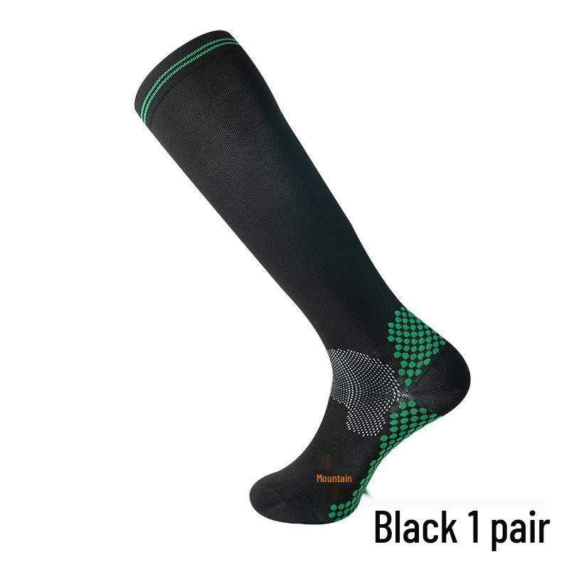Women's Professional Fitness Compression Socks for Running and Jump Rope - Strong Pressure Calf Socks, Elastic for Autumn and Winter.