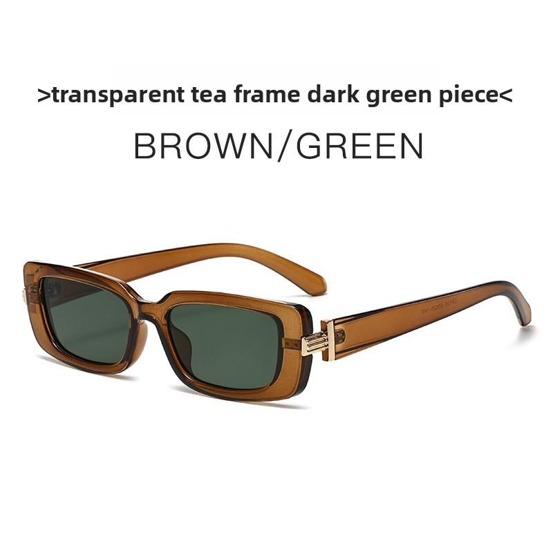 Small Square Sunglasses 2024 Summer Fashion Uv400 Nonpolarized For Travel And Parties