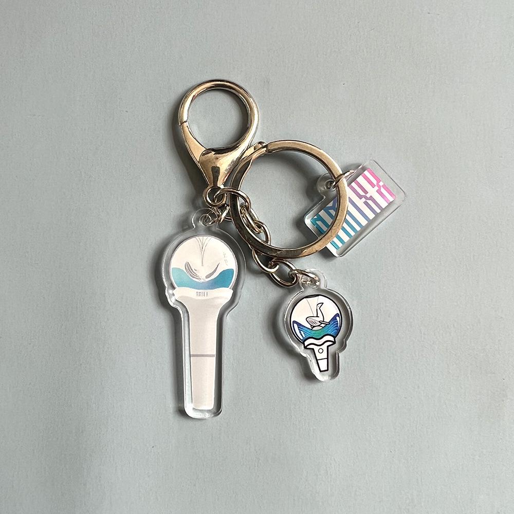NMIXX & KEP1ER Lightstick Keychain Pendant