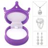 Crown Jewelry Box Personalized Simple Retro Design Ear S Necklace Jewelry Packaging Box