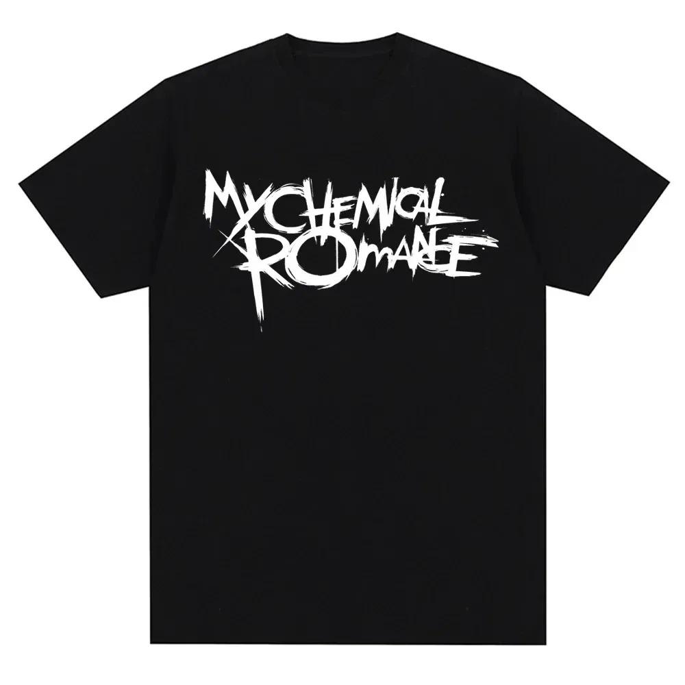 My Chemical Romance Mcr Band Men Women T-Shirt Printed T Shirt Casual Short Sleeve Tshirt Streetwear Trend Tee Tops Best Selling