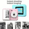 Instant Print Camera for Girls 48MP HD Photo and 1080P Video Recorder with MP3 and 5 Games Auto Focus Multi Color Filter Large Display