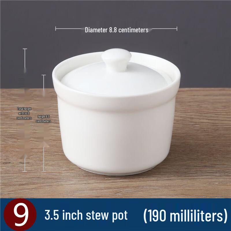 Ceramic Mini Stew Pot with Lid