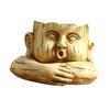 Resin Flower Vase, Creative Human Head Shape Planter Pot Ornaments Home Decor Nordic