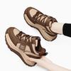 Dad shoes women's spring and autumn new thick-soled heightening sports running shoes high-top shoes ins large size heightening and slimming