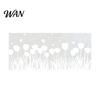 Privacy Window Film Frosted Flower Static Glass Sticker Floral Plants Decorative Cling Decal Waterproof UV Sun Blocking Cover for Home Office Kitchen