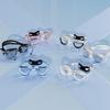 Unisex Silicone Waterproof HD Swim Goggles Set for Competitive Swimming
