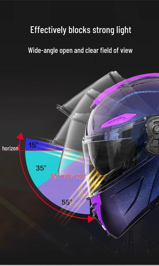 3C/DOT Color-Changing Dragon Motorcycle Helmet: Warm, All-Seasons, Half Helmet for Men and Women, Full Face Winter Safety Gear