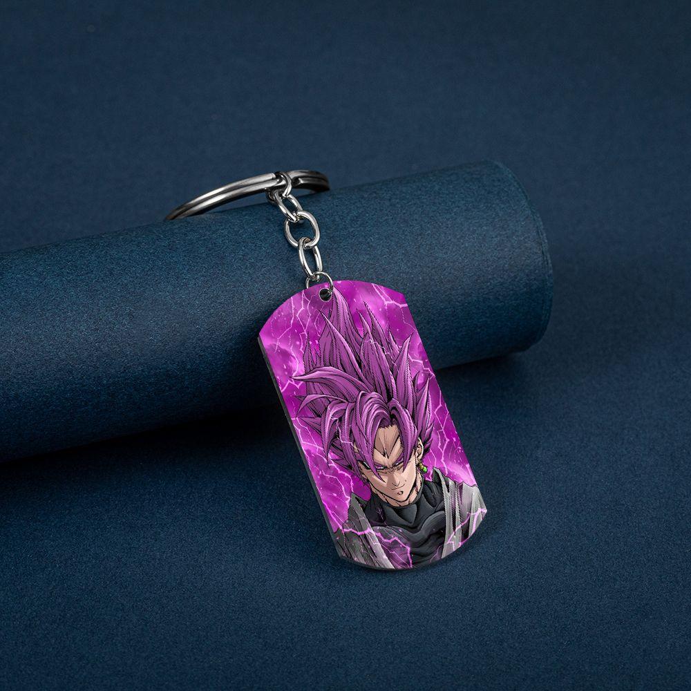 Anime Dragon Ball Son Goku Character Super Saiyan Cartoon Keychain Pendant Backpack Decoration Holiday Gift
