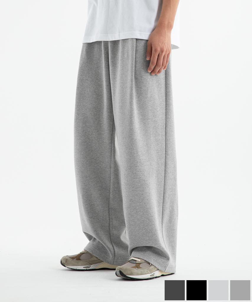 BRENSON One-Pleat Wide Training Pants