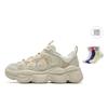 PEASE Abrasion Resistant, Breathable, Lightweight Low Top Casual Shoes Women's White Brown F12W541114FMA