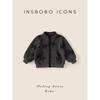 Insbobo Boys' Jacket 2026 New Style Kidsren's Winter Clothing Top Baby Fashionable Autumn and Winter Clothes [Antibacterial]