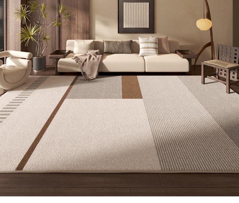 Medieval Style Carpets For Living Room Fluffy Soft Study Floor Mat Retro Bedroom Decor Plush Carpet Home Thick Brown Bedside Rug