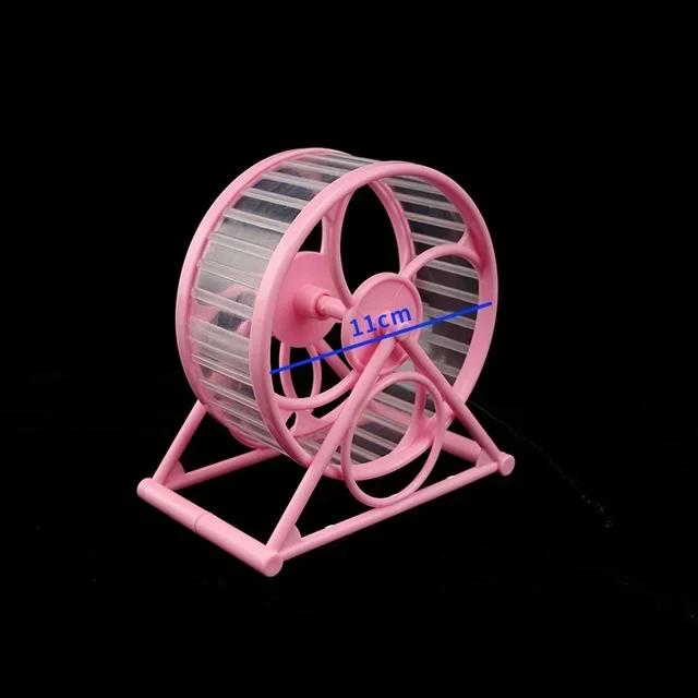 1PC Hamster Wheel Pet Jogging Exercise Running Wheel Hamster Cage Accessories Guinea Pig Tunnel Runway