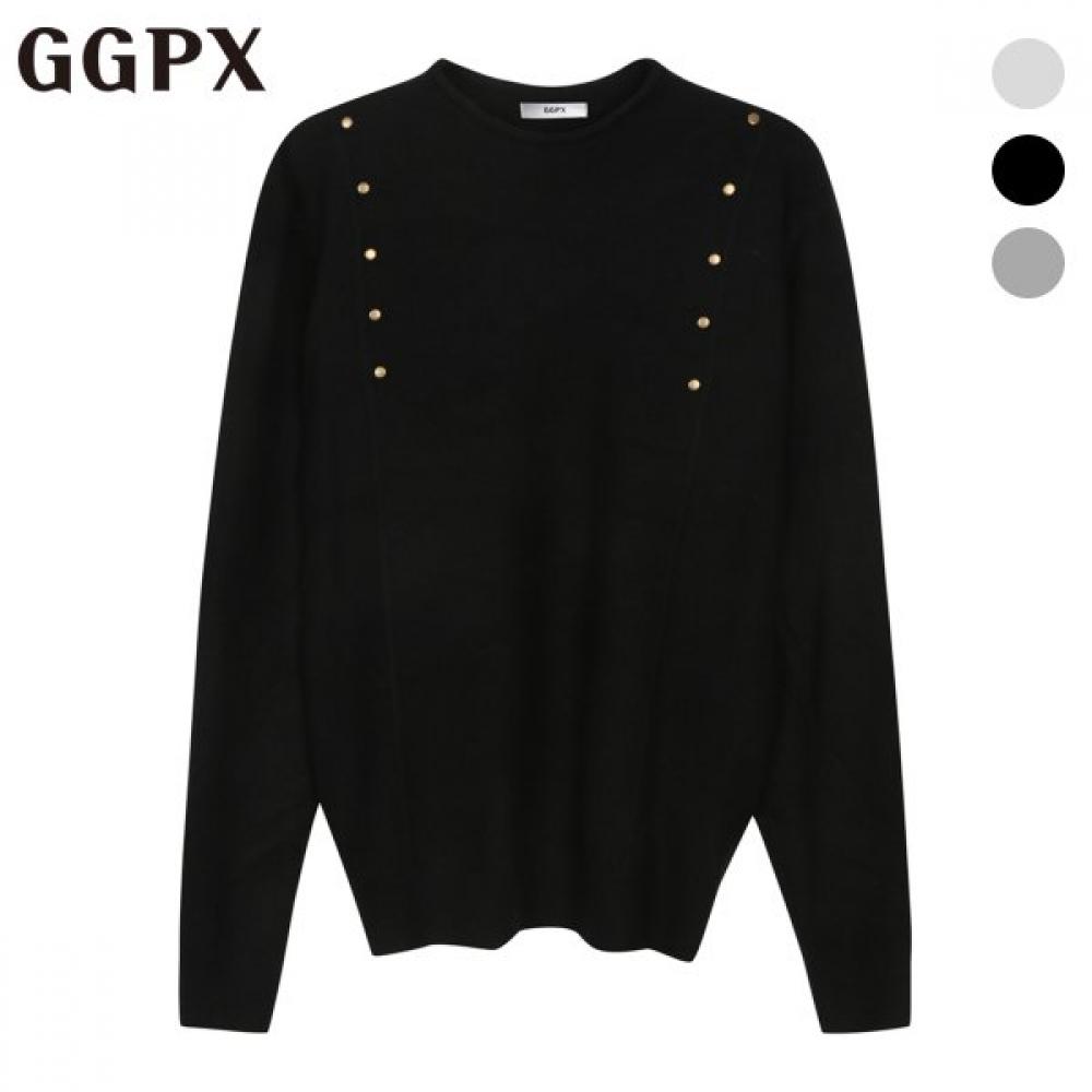 GGPX New York Half Neck Stud Knit Goakp002f