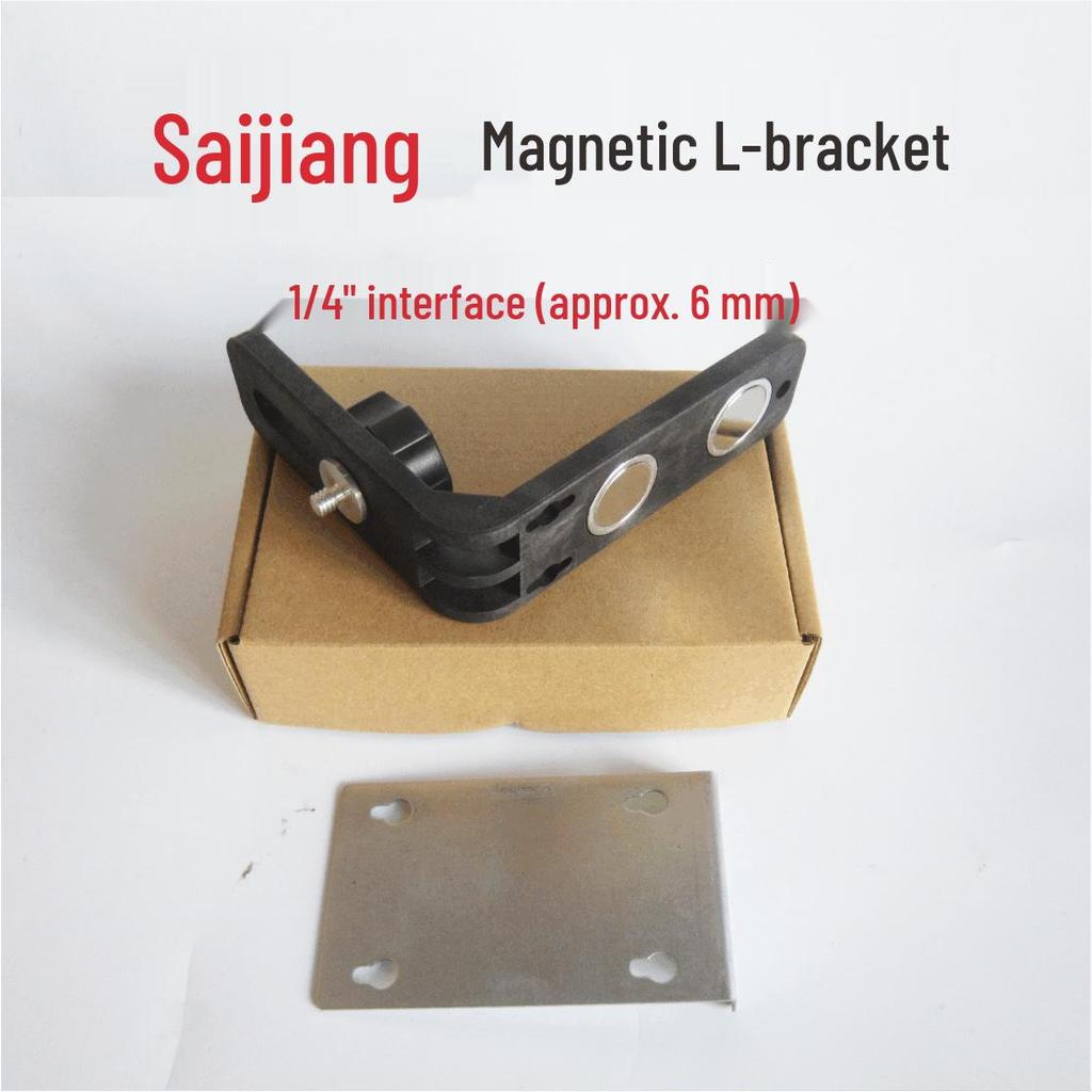 Saijiang Magnetic L-Bracket Laser Level with Red/Green Light Infrared Wall Mount Accessories