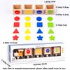 Wooden Magnetic Train Set, Early Educational Toys For Kids, Color And Shape Sorting Game, Fine Motor Skills Development Toy