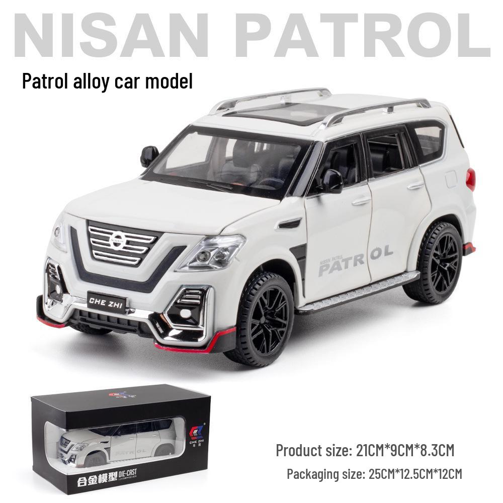 1:24 G63 Alloy Off-Road Toy Car, Six-Doors Open, Light & Sound, Pull-Back Action for Kids