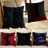 Dark Color Scheme Pillow High-End Sofa Cushion Cover Pillowcase Anti-Dustmite Living Room Sofa Decor Cushion Room