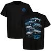 Maglietta Mopar Muscle Car Classica Dodge Plymouth Chrysler Flame Tee