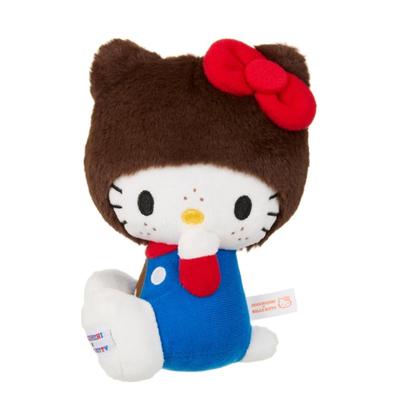 Sekiguchi Kitty x Monchhichi Plüschtier S Kitty 205042 H18 x B13 x T11cm