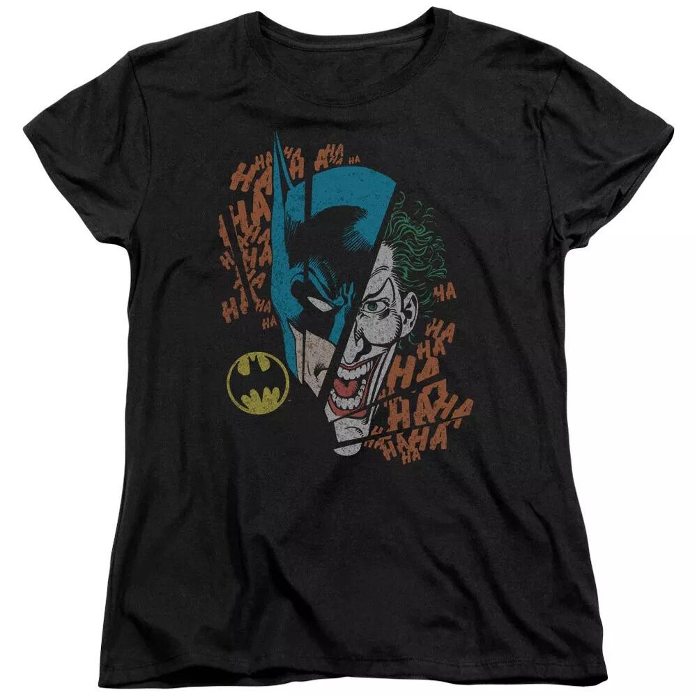 Batman  Broken Visage  Women s T-Shirt S