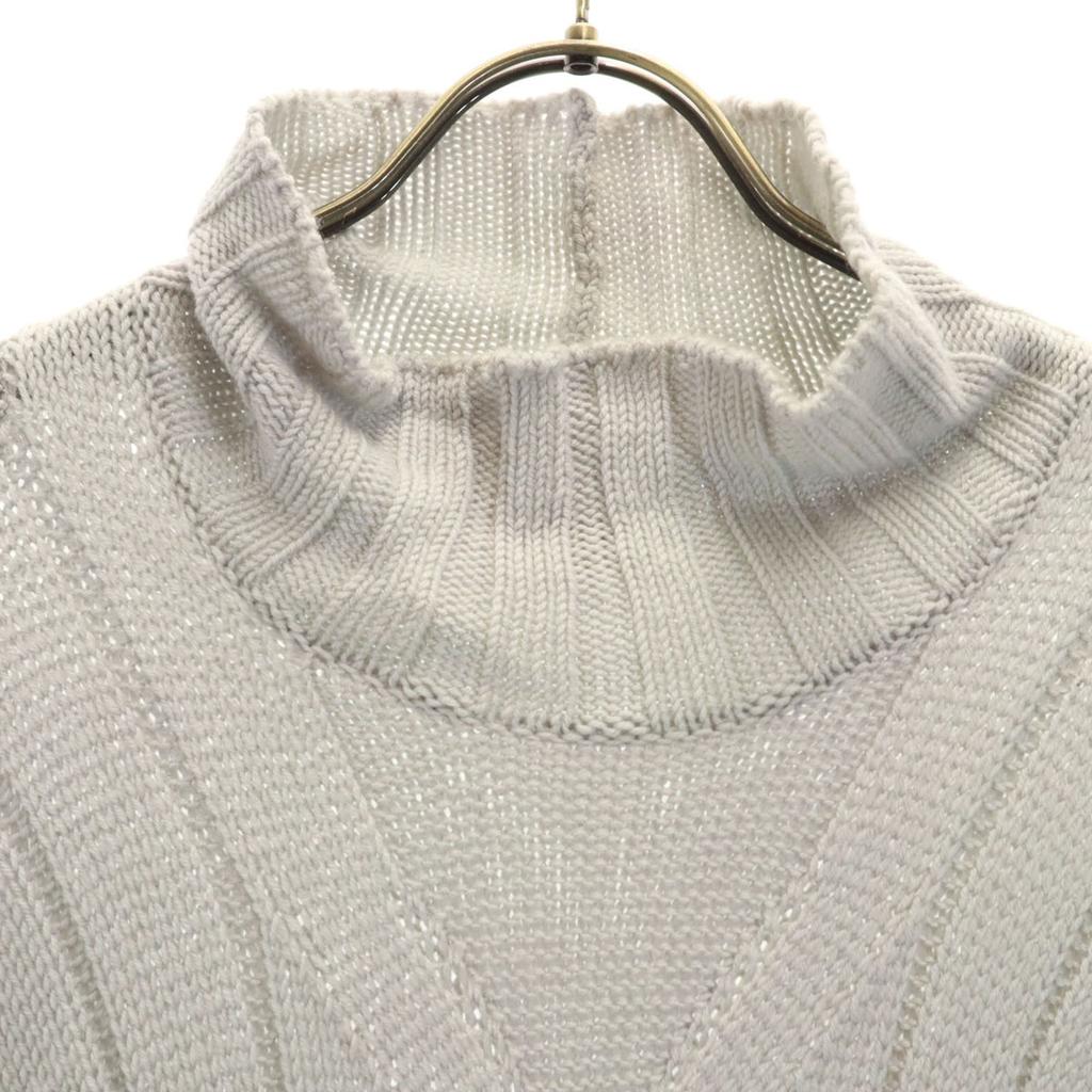 Armani Made In Italy Wool Long Sleeve High Neck Sweater COLLEZIONI Knit Men's Used