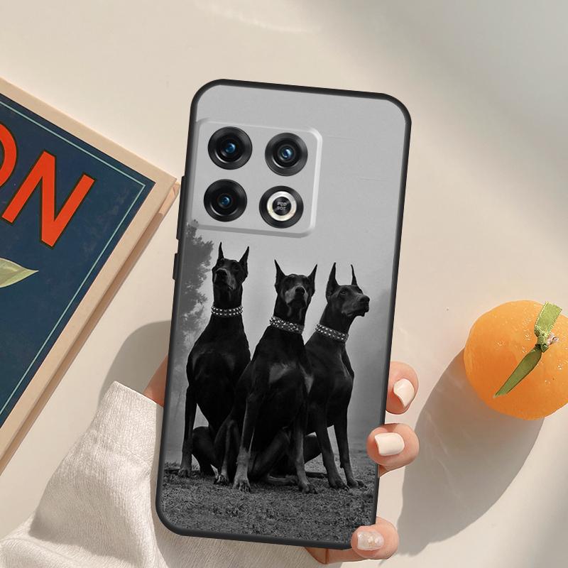 Dachshund Doberman Dog Case For OnePlus 12R 13R 13T 10R 15 13 12 11 10T 8T Nord CE 4 3 2 Lite N20 N30 Nord 5 Cover
