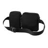 Puma Basketball Waist Bag Fabric Regular Unisex Couple Black Unisex bags 07826301