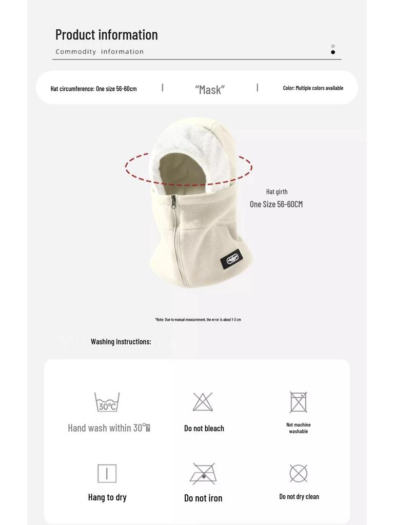 Damen Winter Radhelm-Innenfutter: Warmer, winddichter und kältefester Fleece mit integriertem Schal und Maske. Geeignet für Männer und Frauen.