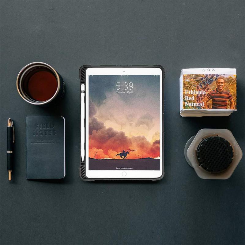 IPad Pro 12.9 Inch Air 13 Folio Case With Stand Shockproof Full Coverage Leather-Style Cover Business Travel