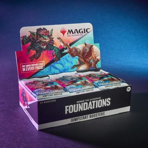 Magic: The Gathering Foundations Jump Start Booster English Edition (Box of 24 Packs) MTG Trading Card Wizards of the Coast FDN D32310000