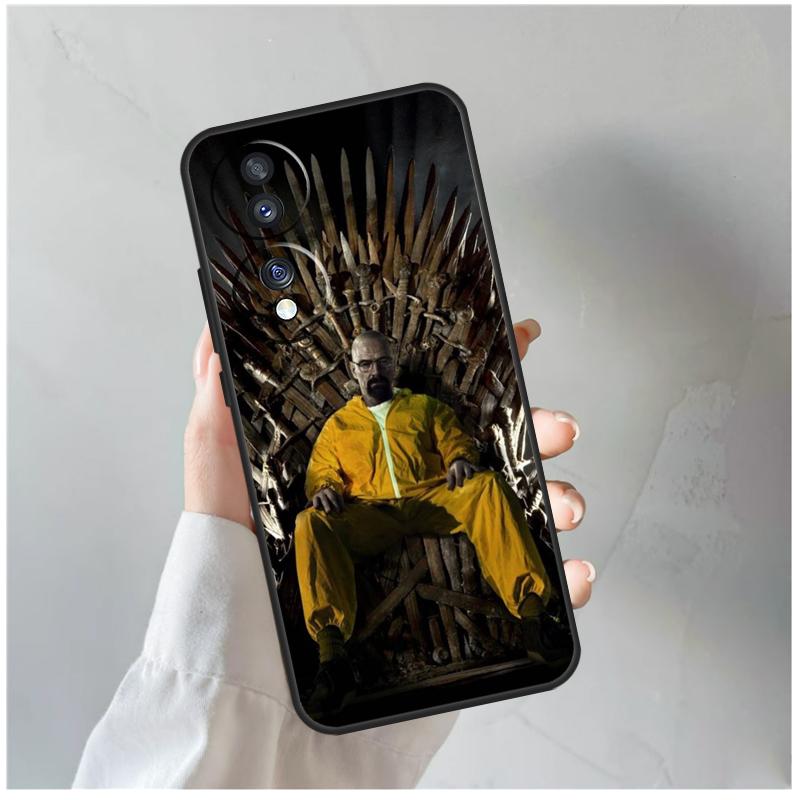 Heisenberg Breaking Bad For Honor Magic 8 5 6 7 Pro Case For Honor 200 400 70 90 Lite X8c X8b X9a X9b X9c X9d Win RT