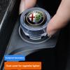 Autoaufkleber Für Alfa Romeo Auto Zigarettenanzünder Staubschutz Wasserdicht Schmutzabweisend Schutzabdeckung Zubehör Für Alfa Romeo