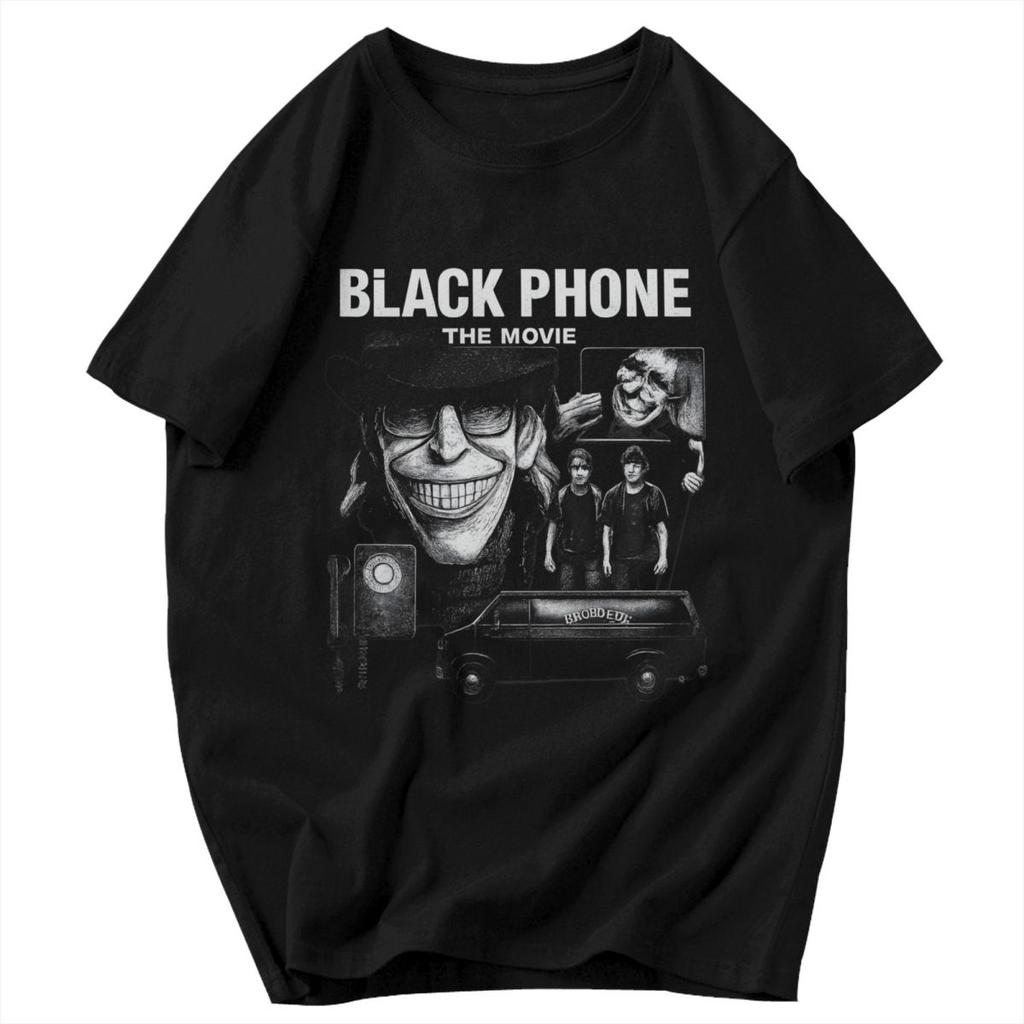 Men T Shirt The Black Phone 2 Horror Movie Fans Gifts Gifts Y2K Graphic Tees Unisex Clothing T Shirts
